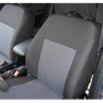 Чехлы салона Audi A4 (B6) 2001-2008 Sedan - автоткань Bk-Gr Чехлы салона Audi A4 (B6) 2001-2008 Sedan - автоткань Bk-Gr