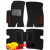Коврики текстильные CHEVROLET EPICA 2006-2012 черные в салон - фото 8