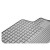 Резиновые коврики KIA CEED 2012 (НОВ ДИЗАЙН) серый 4 шт GUZU / DOMA - фото 2