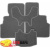 Коврики текстильные MITSUBISHI GRANDIS с 2004 серые в салон - фото 10