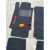 Коврики текстильные RENAULT CLIO с 2005-2012 хетчбек черные в салон - фото 2