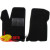 Коврики текстильные LADA 2110-12 черные в салон - фото 2