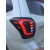 Subaru Forester SJ 2013-2018 оптика задняя альтернативная ,фонари тюнинг диодные черные / LED taillights smoked black 2013+ - JunYan - фото 8