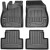 Резиновые коврики для Opel Zafira Tourer C (mkIII)(1-2 ряд) 2011-2019 - Frogum Proline 3D - фото 2