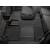 Ковры салона для Тойота Sienna 2010-, задние,2-3 ряд, черные 7 мест - Weathertech - фото 2