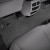 Ковры салона Honda Pilot 2017- с бортиком, задние, черные - Weathertech - фото 2