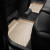 Ковры салона Lexus LS 460 2012- Long с бортиком бежевые, задние - Weathertech - фото 2