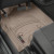 Ковры салона Cadillac Escalade 2017- с бортиком, бежевые, передние - Weathertech - фото 2