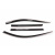 Дефлекторы окон Hyundai Santa Fe 2013-, кт 4шт - Clover - фото 5