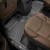 Ковры салона Cadillac Escalade 2017- с бортиком, черные, задние ESV - Weathertech - фото 2