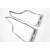 Kia Sorento 2012- Накладки на стопы 4шт - CLOVER - фото 3