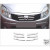 Накладка на переднюю решетку Dacia Sandero 2007-2013 гг. (нерж.) - фото 2