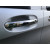 Накладки на ручки Mercedes Vito / V W447 2014↗ гг. (4 шт., нерж.) С чипом, Carmos - Турецкая сталь - фото 2