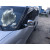 Накладки на зеркала Fiat Doblo III nuovo 2010↗ и 2015↗ гг. (2 шт, ABS) Carmos - Хромированный пластик - фото 4