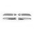 Накладки на ручки Nissan Juke 2010-2019 гг. (4 шт) Место под чип, Carmos - Турецкая сталь - фото 10