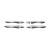 Накладки на ручки Hyundai IX-35 2010-2015 гг. (4 шт, нерж) С чипом, Carmos - Турецкая сталь - фото 4