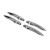 Накладки на ручки Peugeot 301 (4 шт, нерж) Carmos - Турецкая сталь - фото 3