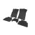 Коврики EVA Chevrolet Lacetti (черные) - фото 2