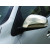 Накладки на зеркала Renault Fluence 2009↗ гг. (2 шт, нерж.) Carmos - Турецкая сталь - фото 2