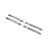 Накладки на ручки Mitsubishi Lancer X 2008↗ гг. (4 шт) С чипом, Carmos - Турецкая сталь - фото 10