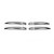 Накладки на ручки Peugeot 407 (нерж) ABS - Хромированный пластик - фото 2