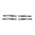 Накладки на ручки Nissan Primera P12 2003↗ гг. (4 шт, нерж) Carmos - Турецкая сталь - фото 2