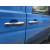 Накладки на ручки Mercedes Vito W639 2004-2015 гг. (нерж) 4 штуки, Carmos - Турецкая сталь - фото 4
