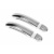 Накладки на ручки Libao Volkswagen EOS 2006-2011 гг. (2 шт, нерж) - фото 2