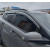 Ветровики с хромом Hyundai Kona (4 шт, Niken) - фото 3