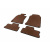 Коврики EVA COOPER, CLUBMAN, COUNTRYMAN (Коричневый) - фото 2