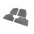 Коврики EVA Toyota Auris 2007-2012 гг. (Серый) - фото 2