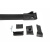 Багажник поперечины на стандартные рейлинги с замком WingCarrier V1 Renault Scenic/Grand 2009-2016 гг. (2 шт) до 110 см, Черный — Renault Scenic 3 2009-2015 - фото 15