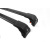 Поперечины на интегрированные рейлинги с ключом Ecem V2 Cadillac XT5 2016- гг. (2 шт) до 110 см, Серый - фото 13