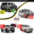 Брызговики для Toyota 4 Runner длинные 2010-2019 Для авто без пластиковых расширителей на арках и выездных подножек (смотрите фото).- Xukey - фото 5