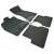 Резиновые коврики AUDI A6 2011 черный 4 шт GUZU / DOMA - фото 2