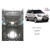 Защита Kia Soul 2008- V-1,6; 1,6D МКПП АКПП двигатель и КПП - Кольчуга - фото 4