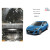 Защита Mazda 3 2010- V-все двигатель и КПП - Кольчуга - фото 4