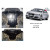 Защита Audi A4 В8 2007-2011 V-1,8; 2,0TFSI; двигатель, КПП, радиатор - Kolchuga - фото 4