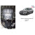 Защита BMW 5-й серії 528i (F10) 2010- V-3,0D; 2,0 двигатель, радиатор - Kolchuga - фото 4