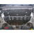 Защита Acura RL 2004- V-3,5; 3,7 4x4 АКПП двигатель и КПП - Кольчуга - фото 7