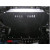 Защита Infiniti QX 56 2004-2010 V-5,6 АКПП защита двигателя +АКПП 1.0167.00 двигатель и КПП - Кольчуга - фото 7