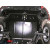 Защита для Тойота Auris 2006- V 1,8; двигатель, КПП, радиатор - Kolchuga - фото 7