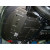 Защита Kia Sportage III 2010- 2,0 Б АКПП цинк+фарба только бензин двигатель , КПП,радиатор - Кольчуга - фото 7