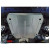 Защита Honda Civic IX 5D хетчбэк 2012- V-1,4; 1,8 двигатель, КПП - Kolchuga - фото 7