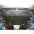 Защита Kia Soul 2008-2013 V- все двигатель, КПП, радиатор - Премиум ZiPoFlex - Kolchuga - фото 7