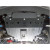 Защита Chery Amulet 2012- V- 1,5i двигатель, КПП, радиатор - Премиум ZiPoFlex - Kolchuga - фото 7