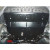Защита Seat Leon 2013-2020 V- 1,4 TSI; 1,8 TSI; двигатель, КПП, радиатор - Премиум ZiPoFlex - Kolchuga - фото 7