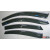 Hyundai Solaris Accent Verna- ветровики дверей с хром полоской ASP передние и задние/ дефлекторы/ sunvisors chrome - 2010 - фото 2