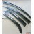 Ford Ecosport ветровики дефлекторы окон ASP с молдингом нержавеющей стали / sunvisors - фото 3