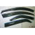 Kia Cerato (2009-2012) - ветровики дверей с хром полоской ASP передние и задние/ дефлекторы/ sunvisors chrome - фото 3